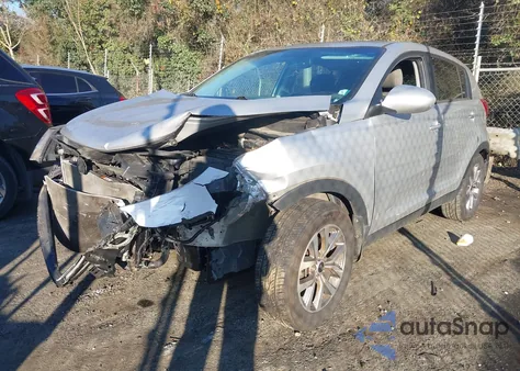 2016 Kia Sportage Lx z USA, uszkodzony, nr VIN KNDPB3ACXG7847760